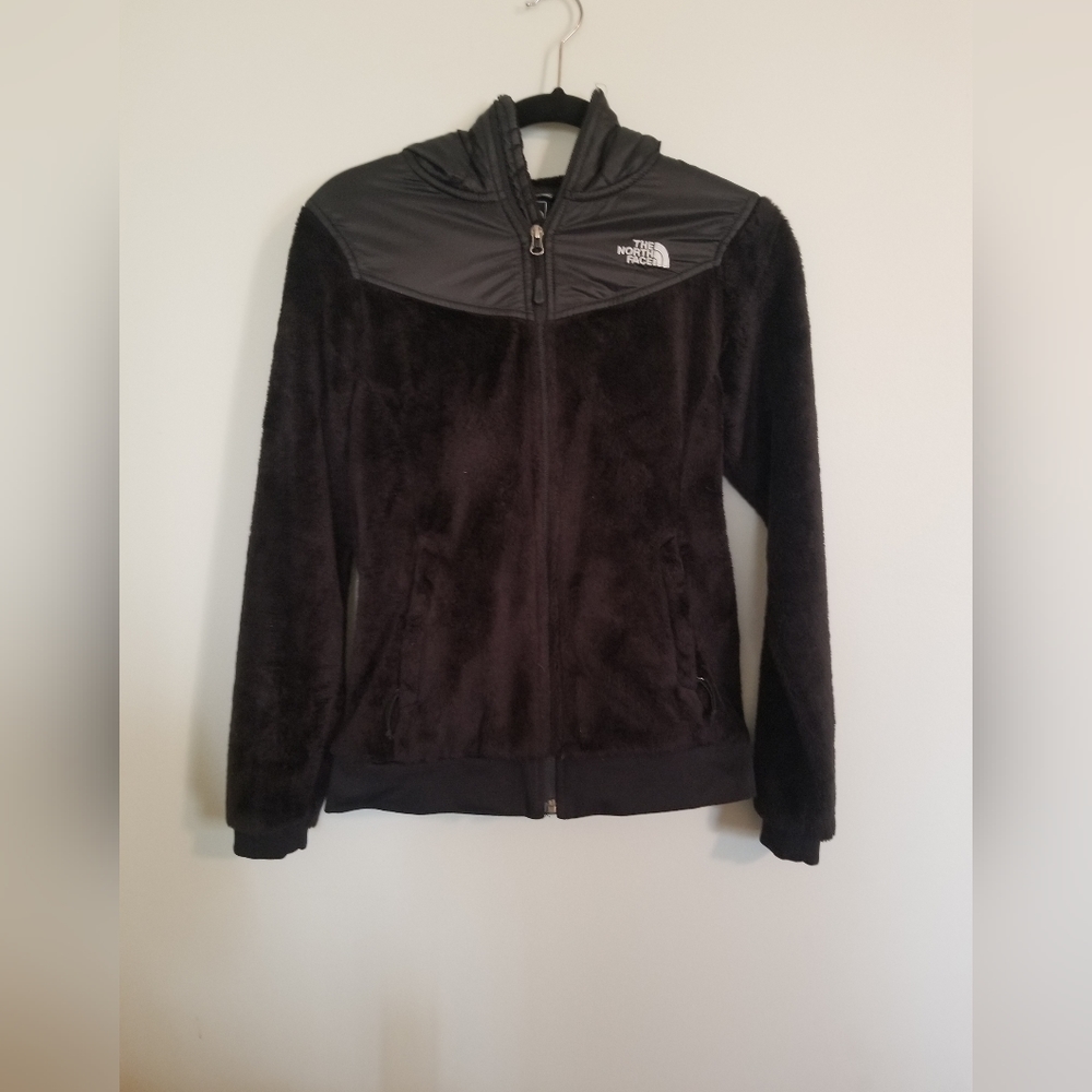 The North Face zip up fleece jacket small